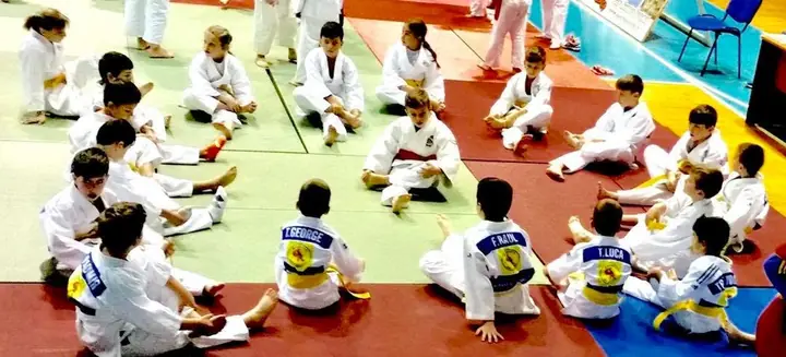 Antrenament cu grupa de copii