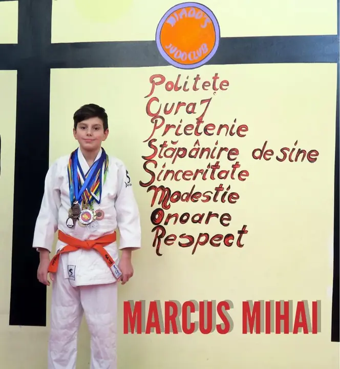 Medaliat, în fața codului moral al judo-ului